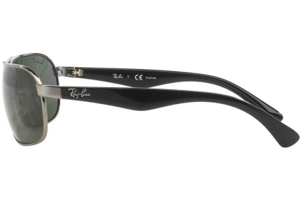 Sluneční brýle Ray-Ban RB3492 004/58 Polarized Pilot Stříbrné