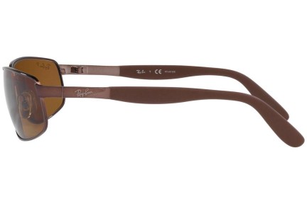 Sluneční brýle Ray-Ban RB3254 014/57 Polarized Obdélníkové Hnědé