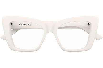 Brýle Balenciaga BB0297O 003 Cat Eye Bílé