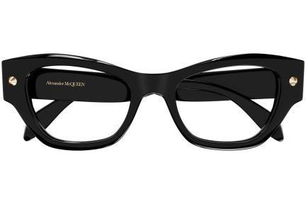 Brýle Alexander McQueen AM0429O 001 Cat Eye Černé