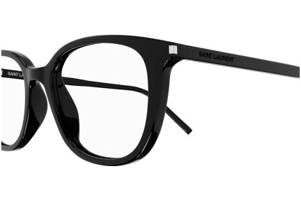 Brýle Saint Laurent SL644/F 001 Squared Černé