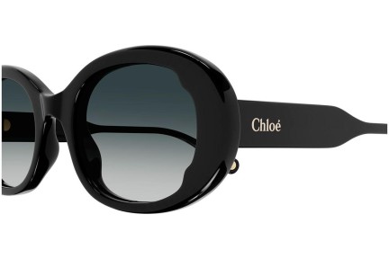 Sluneční brýle Chloe CH0197S 001 Oválné Černé