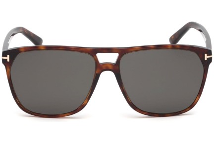 Sluneční brýle Tom Ford Shelton FT0679 54D Polarized Squared Havana