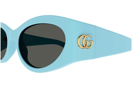 Sluneční brýle Gucci GG1401S 004 Cat Eye Modré