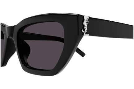 Sluneční brýle Saint Laurent SLM127/F 001 Cat Eye Černé