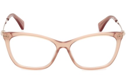 Brýle Max Mara MM5070 045 Squared Hnědé