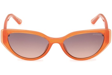 Sluneční brýle Guess GU7910 44F Cat Eye Oranžové