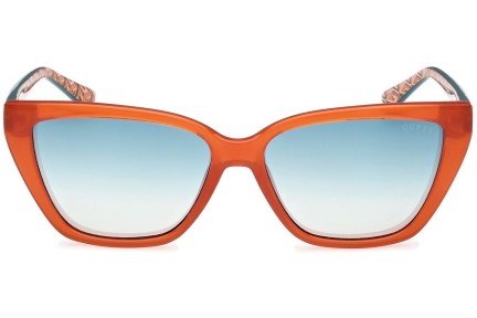 Sluneční brýle Guess GU7919 44X Cat Eye Oranžové