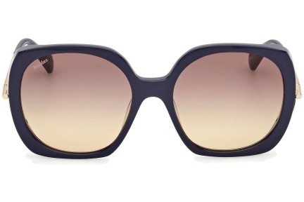 Sluneční brýle Max Mara Malibu9 MM0079 90F Squared Modré