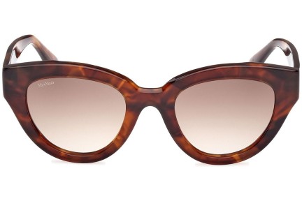 Sluneční brýle Max Mara Glimpse1 MM0077 53F Cat Eye Havana