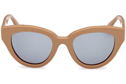 Sluneční brýle Max Mara Glimpse1 MM0077 46N Cat Eye Hnědé