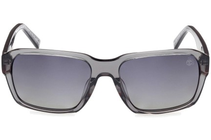 Sluneční brýle Timberland TB9343 20D Polarized Squared Šedé