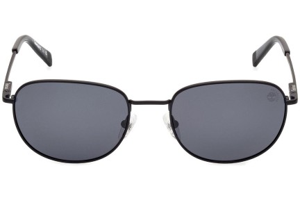 Sluneční brýle Timberland TB9339 02D Polarized Oválné Černé