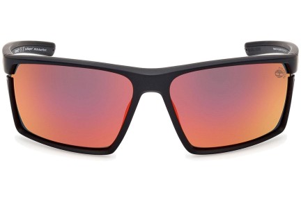 Sluneční brýle Timberland TB9333 02D Polarized Squared Černé