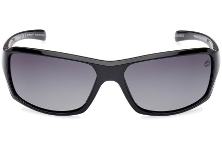 Sluneční brýle Timberland TB9332 01D Polarized Squared Černé