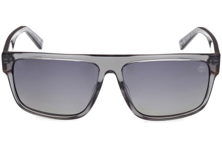 Sluneční brýle Timberland TB9342 20D Polarized Obdélníkové Šedé