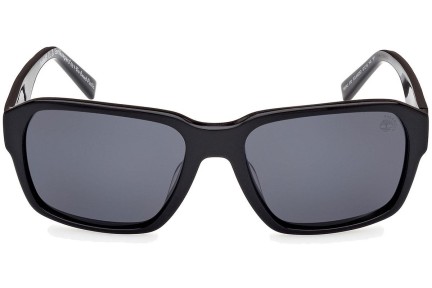 Sluneční brýle Timberland TB9343 01D Polarized Squared Černé