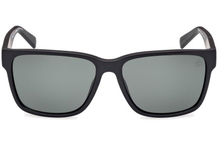 Sluneční brýle Timberland TB9335-H 02R Polarized Squared Černé