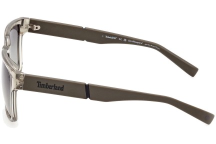 Sluneční brýle Timberland TB9335-H 45D Polarized Squared Průhledné