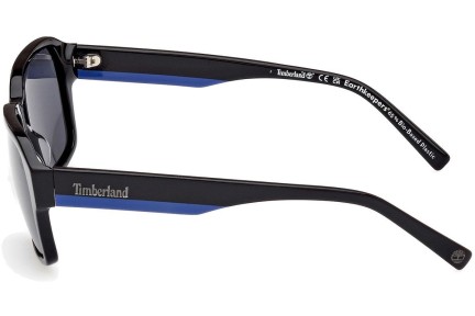 Sluneční brýle Timberland TB9343 01D Polarized Squared Černé