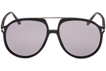 Sluneční brýle Tom Ford Archie FT1079 01C Pilot Černé