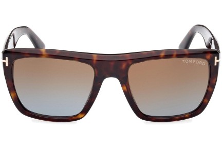 Sluneční brýle Tom Ford Alberto FT1077 52F Squared Havana