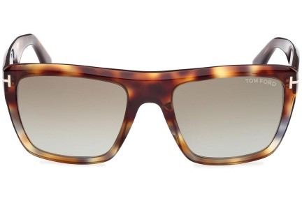 Sluneční brýle Tom Ford Alberto FT1077 55G Squared Havana