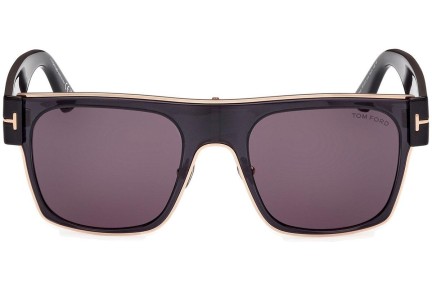 Sluneční brýle Tom Ford Edwin FT1073 01A Squared Černé