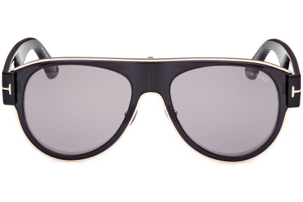 Sluneční brýle Tom Ford Lyle-02 FT1074 01C Pilot Černé