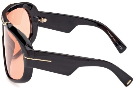 Sluneční brýle Tom Ford Rellen FT1093 01E Squared Černé