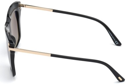 Sluneční brýle Tom Ford FT0822 01D Polarized Squared Černé