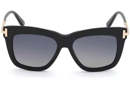 Sluneční brýle Tom Ford FT0822 01D Polarized Squared Černé