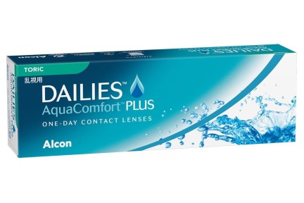 Denní Dailies AquaComfort Plus Torické (30 čoček)