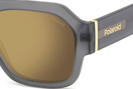 Sluneční brýle Polaroid PLD6212/S/X RIW/LM Polarized Obdélníkové Šedé