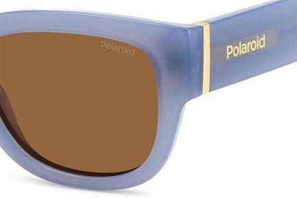 Sluneční brýle Polaroid PLD6213/S/X MVU/HE Polarized Obdélníkové Modré