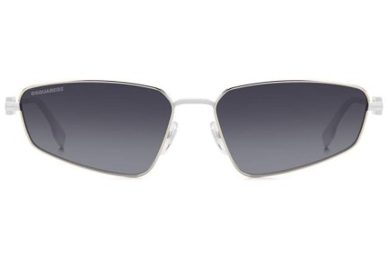 Sluneční brýle Dsquared2 ICON0015/S 85L/9O Obdélníkové Stříbrné