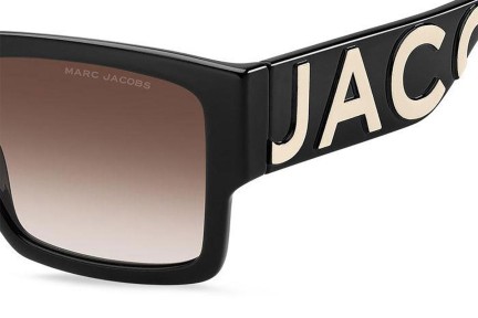 Sluneční brýle Marc Jacobs MARC739/S 80S/HA Obdélníkové Černé