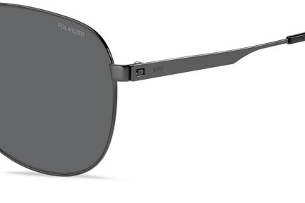 Sluneční brýle BOSS BOSS1641/S V81/M9 Polarized Pilot Šedé