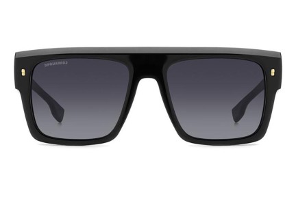 Sluneční brýle Dsquared2 D20127/S 807/9O Flat Top Černé