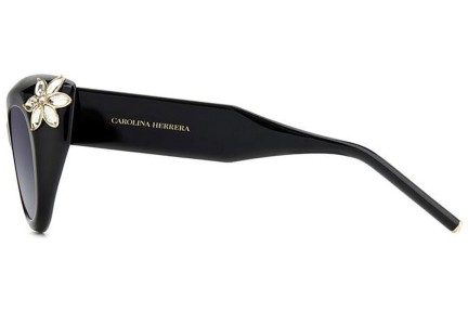 Sluneční brýle Carolina Herrera HER0215/S 807/9O Cat Eye Černé