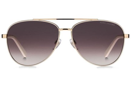 Sluneční brýle Marc Jacobs MARC760/S VVP/HA Pilot Zlaté