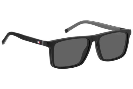 Brýle Tommy Hilfiger TH2086/CS O6W/M9 Polarized Obdélníkové Černé