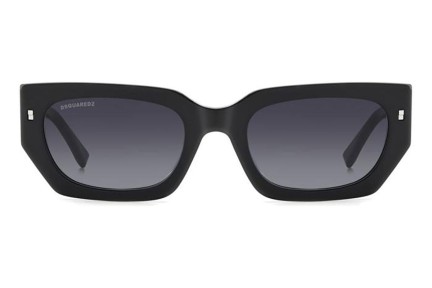 Sluneční brýle Dsquared2 ICON0017/S 807/9O Obdélníkové Černé