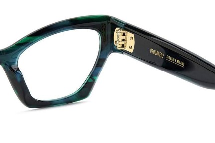 Brýle Dsquared2 D20133 6AK Cat Eye Zelené