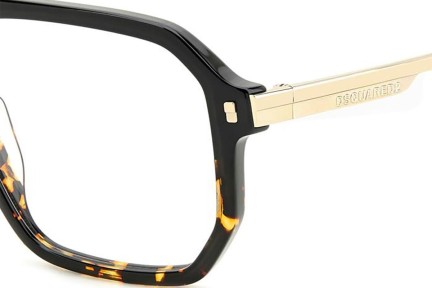 Brýle Dsquared2 D20123 WR7 Squared Černé