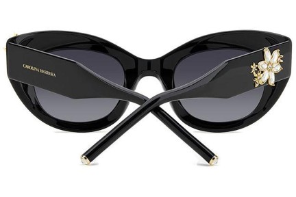 Sluneční brýle Carolina Herrera HER0215/S 807/9O Cat Eye Černé