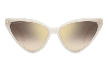 Sluneční brýle Dsquared2 D20134/S SZJ/JL Cat Eye Bílé