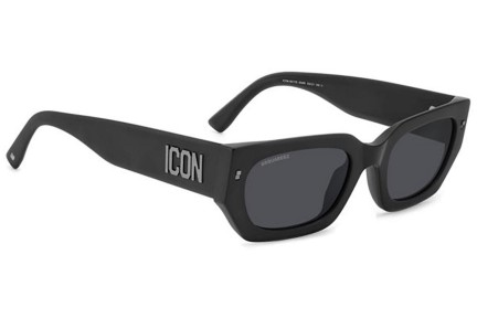 Sluneční brýle Dsquared2 ICON0017/S 003/IR Obdélníkové Černé