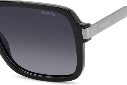 Sluneční brýle Polaroid PLD6220/S/X 807/WJ Polarized Obdélníkové Černé