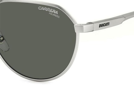 Sluneční brýle Carrera Ducati CARDUC036/S CTL/UC Polarized Okrouhlé Stříbrné